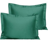 Ntbay Cotton Standard Pillow Shams 500 Thread Count Egyptian Cotton 20X26 Sham Covers 2 Pack Super Soft And Breathable 20X26