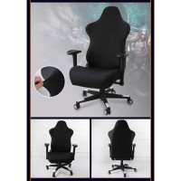 Enfudid Gaming Chair Slipcovers Ergonomic Office Computer Chair Cover Stretch Gamer Chair Protector Armrest Cover Arm Rest Cover Black No Chair