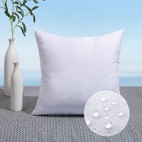 Miulee 14X14 Pillow Insert Throw Pillow Insert, Outdoor Pillows Water-Resistant Premium Outdoor Pillow Stuffer Sham Square For Bed Couch Sofa Patio Furniture Cushion