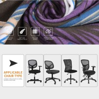 Printed Computer Office Chair Covers, Desk Chair Cover, Task Chair Slip Covers (Leaf & Leaf)
