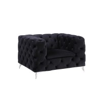 AcME Phifina chair Black Velvet 55922D0102H7cgY6