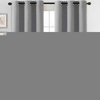 Hversailtex Blackout Curtains For Bedroom Thermal Insulated Room Darkening Living Room Curtains 84 Inch Long Grommet Privacy Pr