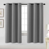 Hversailtex Blackout Curtains For Bedroom Thermal Insulated Room Darkening Living Room Curtains 72 Inch Long Grommet Privacy Pr