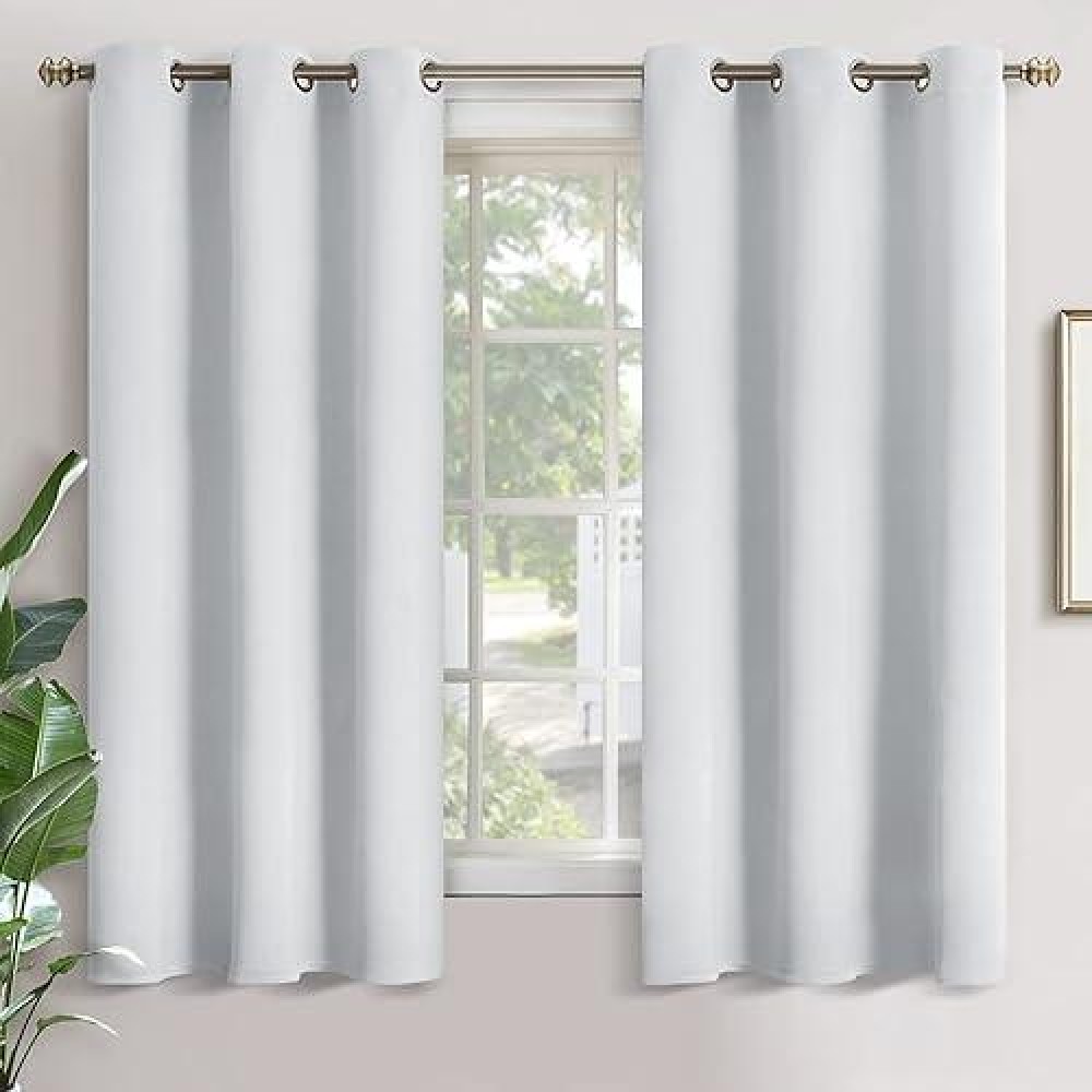 Youngstex Blackout Curtains For Bedroom Thermal Insulated With Grommet Top Room Darkening Noise Reducing Curtains For Living R