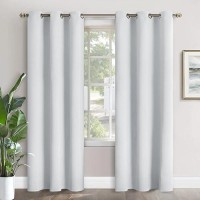 Youngstex Room Darkening Curtains 84 Inches Length Thermal Insulated With Grommet 42 Inch Width Blackout Curtains For Bedroom