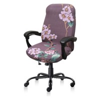 Deisy Dee Computer Office Chair Covers For Stretch Rotating Mid Back Chair Slipcovers Cover Only Chair Covers C162 (Hh)