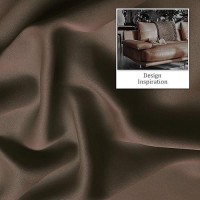 Dualife Chocolate Brown Blackout Curtains 54 Inches Long Coffee Color Curtains For Bedroom Thermal Insulated Room Darkening Curtain Panels/Drapes With Grommet 38 X 54 Inch Set Of 2 Panels