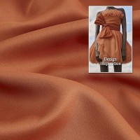 Dualife Terracotta Curtains-Rust Blackout Curtains For Small Windows 54 Inch Length Burnt Orange Solid Curtain Panels Thermal Insulated Grommet Short Room Darkening Curtains For Bedroom