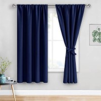 Jiuzhen Blackout Curtains For Bedroomliving Room Light Blocking Curtains Room Darkening Thermal Curtains 42 X 63 Inch Curta