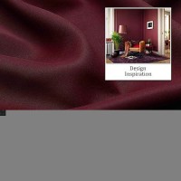 Dualife Burgundy Red Blackout Curtains For Bedroom 54 Inch Length Thermal Insulated Burgundy Solid Window Curtain Panels With Grommet For Living Room And Kitchen 52X54 Inches Long