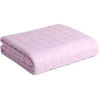 Ynm Exclusive Weighted Blanket Soothing Organic Long Stapled Cotton Smallest Compartments Bed Blanket For One Person Of 140Lb