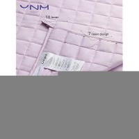 Ynm Exclusive Weighted Blanket Soothing Organic Long Stapled Cotton Smallest Compartments Bed Blanket For One Person Of 140Lb