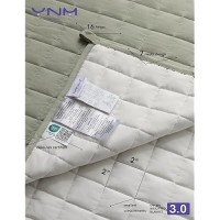 Ynm Exclusive Weighted Blanket Soothing Cottonpolyester Smallest Compartments Bed Blanket For One Person Of 240Lbs Ideal Fo