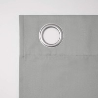 Sun Zero Riley Kids Bedroom Blackout Grommet Curtain Panel 40 X 95 Silver Gray