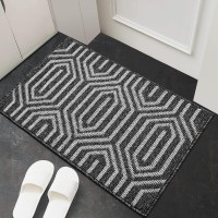 Hicorfe Indoor Doormat 32X48 Front Back Door Mat Rubber Backing Non Slip Door Mats Lowprofile Absorbent Resist Dirt Entrywa