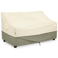 Cosfly Patio Furniture Covers Waterproof, Outdoor 3-Seater Sofa Cover Heavy Duty Fits Up To 76W X 32.5D X 33H Inches