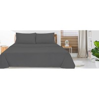 Royale Linens Full Size Flat Sheet Only Brushed 1800 Microfiber Ultra Soft Breathable Wrinkle Stain Resistant Hotel