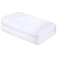 Royale Linens King Flat Sheet Only Brushed 1800 Microfiber Ultra Soft Breathable Wrinkle Stain Resistant Hotel Quali