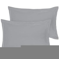 Royale Linens Pillow Shams 2 Pack Euro Size 26X26 Inch Brushed 1800 Microfiber Bed Pillow Shams Wrinkle Fade Resistant Sup