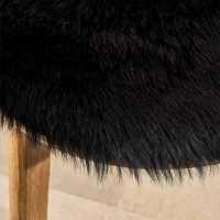 Chair Cushions Faux Fur Sheepskin Back Seat Cover Area Rugs For Bedroom 16