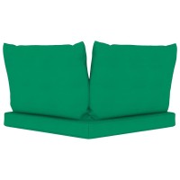 Vidaxl Chair Cushion 3 Pcs, Water Repellent Outdoor Pallet Cushion, Seat Cushion Sofa Pad For Garden Patio Furniture, Green Oxford Fabric