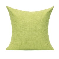 All Smiles Outdoor Green Throw Pillow Covers For Patio Outside Furniture Decorative Grass Sage Apple Lime Solid Cushion 16X16 Set Of 2 For Sofa Bed Couch Sunbrella