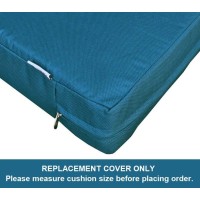 Qqbed 6 Pack Outdoor Patio Chair Water-Resistant Cushion Pillow Seat Covers 25