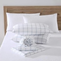 Eddie Bauer - Full Sheet Set  Warm Breathable Cotton Flannel Bedding With Deep Pockets  Brushed For Extra Softness  Cozy Home Decor  Oeko-Tex Certified (Westridge Plaid  Full)