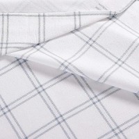 Eddie Bauer - Full Sheet Set  Warm Breathable Cotton Flannel Bedding With Deep Pockets  Brushed For Extra Softness  Cozy Home Decor  Oeko-Tex Certified (Westridge Plaid  Full)