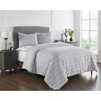 Better Trends Anglique Comforter Collection 100 Cotton Tufted Unique Luxurious Soft Plush Woven Machine Washable Tumble Dry Ki