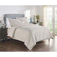 Better Trends Haven Damask Duvet cover collection 100 cotton Tufted Unique Luxurious Soft Plush Woven Machine Washable Tumble D