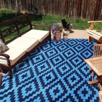 Sand Mine Reversible Mats Plastic Straw Rug Modern Area Rug Large Floor Mat And Rug For Outdoors Rv Patio Backyard Deck