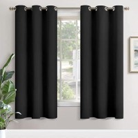 Youngstex Blackout Curtains For Bedroom Thermal Insulated With Grommet Top Room Darkening Noise Reducing Curtains For Living R