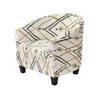 Niluoh Club Chair Slipcover Tub Chair Cover Stretch Armchair Covers Sofa Cover Furniture Protector For Living Room (17)