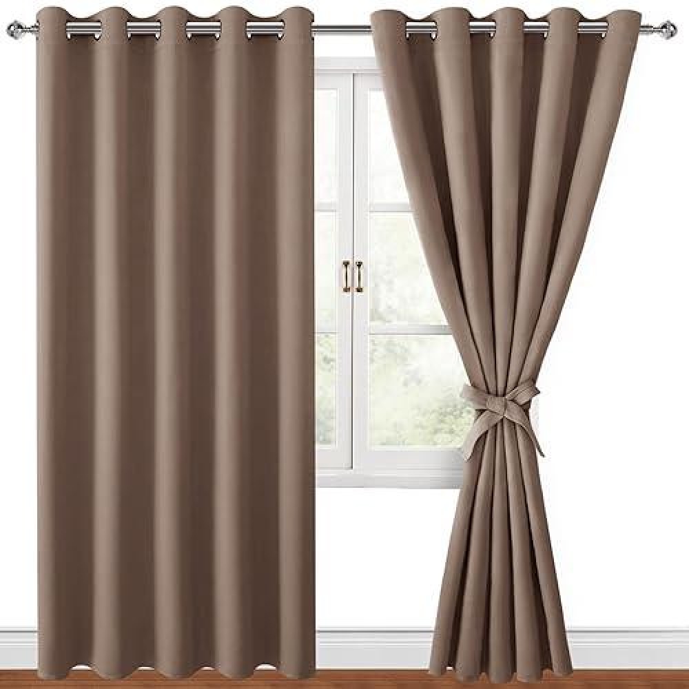 Hiasan Blackout Curtains For Bedroom 60 X 84 Inches Long Thermal Insulated Light Blocking Window Curtains For Living Room