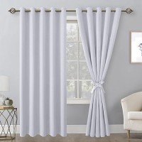 Hiasan Blackout Curtains For Bedroom 60 X 84 Inches Long Thermal Insulated Energy Saving Window Curtains For Living Room 2