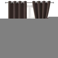 Hiasan Blackout Curtains For Bedroom 52 X 84 Inches Long Thermal Insulated Light Blocking Window Curtains For Living Room