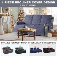 Taococo Recliner Sofa Slipcover Couch Covers For 3 Cushion Couch Pet Sofa Cover For 3 Seat Recliner Sofa Washable Reclining So