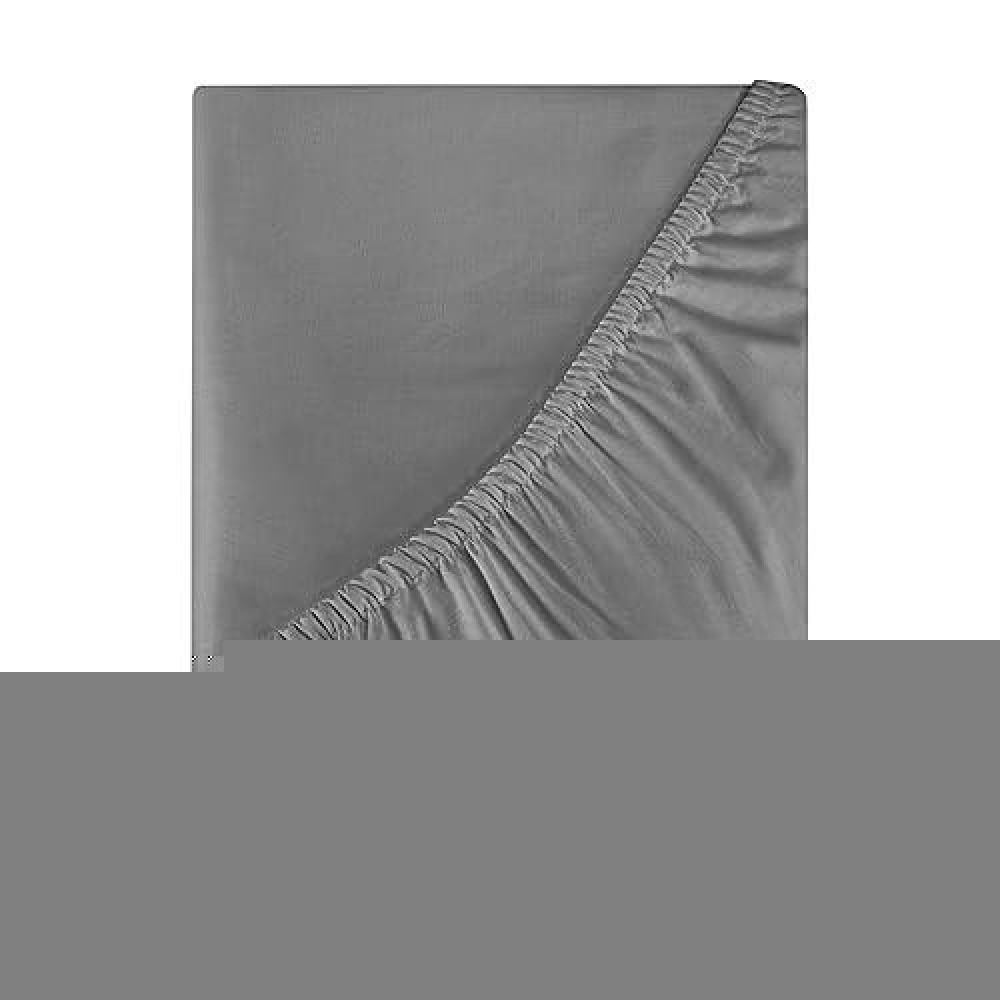 Royale Linens 400 Thread Count 100 Cotton Sateen Fitted Sheet Ultrasoft Wrinkle Fade Resistant Bottom Sheet Deep Pocke