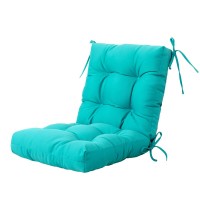 Artplan All Weather Chair Outdoor Cushions Seat Back Chair Cushions Wicker Tufted Pillow For Patio Outdoor Furniture