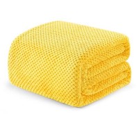 Exclusivo Mezcla Fleece Bed Blanket King Size Super Soft And Warm Blankets For Couch Sofa And Bed Waffle Textured Cozy Fuzzy