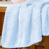 Exclusivo Mezcla Fleece Throw Blanket Super Soft And Warm Blankets For Couch Sofa And Bed Waffle Textured Cozy Fuzzy And Lig