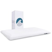 Bluewave Bedding Hyper Slim Gel Memory Foam Pillow For Stomach And Back Sleepers Thin Flat Design For Cervical Neck Alignment