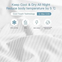 Elegear Cooling Pillow Cases For Hot Sleepers Japanese Qmax055 Arcchill Cooling Pillowcases Double Sided Elastic Cooling P