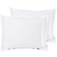 Nestl Soft Pillow Shams Set Of 2 Double Brushed Microfiber Pillow Covers Hotel Style Premium Bed Pillow Cases With 15 D