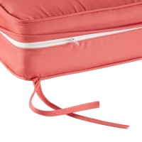 Greendale Home Fashions Outdoor 2-Piece Deep Seat Cushion Set, Dusk Pink