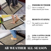 Yimobra Door Mat Outdoor Entrance Heavy Duty Sturdy Front Welcome Matt For Outside Home Entry Doormat For Back Patio Floor Por