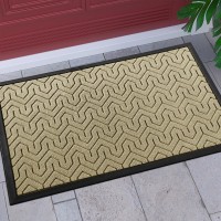 Yimobra Door Mat Allseason Outdoor Indoor Durable Doormat For Home Entrance Floor Heavy Duty Non Slip Front Door Mats Outdoor