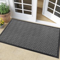 Yimobra Door Mat Allseason Outdoor Indoor Durable Doormat For Home Entrance Floor Heavy Duty Non Slip Front Door Mats Outdoor