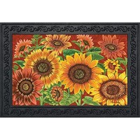 Briarwood Lane Colorful Sunflowers Fall Doormat Welcome Autumn Floral Indoor Outdoor 30 X 18